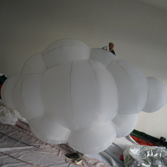 Inflatable Giant Cartoon Alien Masquerade Mask 8-10ft Oxford Material Customizable Size for Event & Party Decor