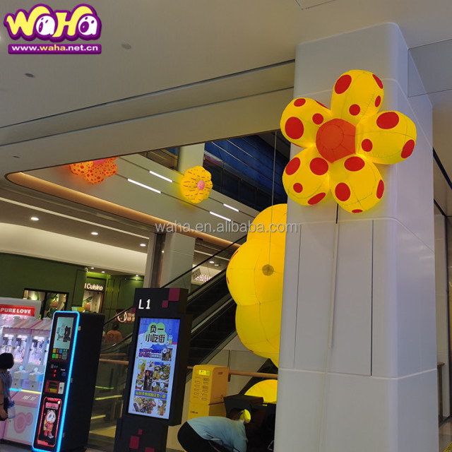 Artificial Large Inflatable Flower Decoration Club Event Party