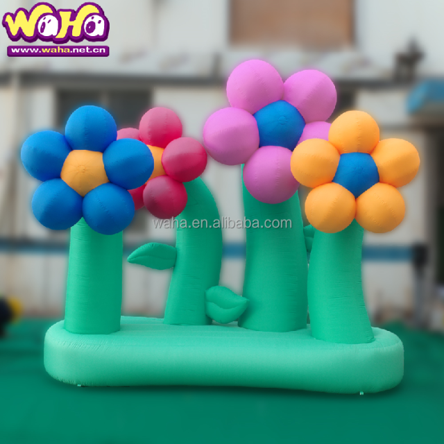 Artificial Flowers for Wedding Decoration Large Christmas Flowers for Tree Inflatable Giant Flowers for Decoration