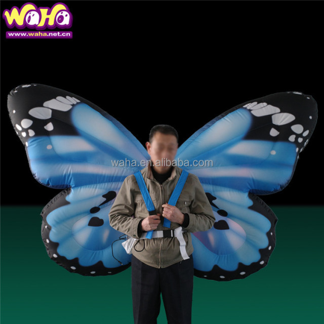 Club Party Decorative Digital Printing Balloon Butterfly Costume Customized Size CE Certified