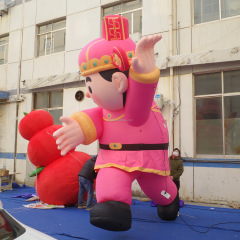 Inflatable God of Wealth Chinese God of Fortune Inflatable Festival Advertising Decoration