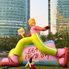 Customized Outdoor Advertising Inflatable Boy Giant Inflatable Cartoon Man for Advertising Decoration