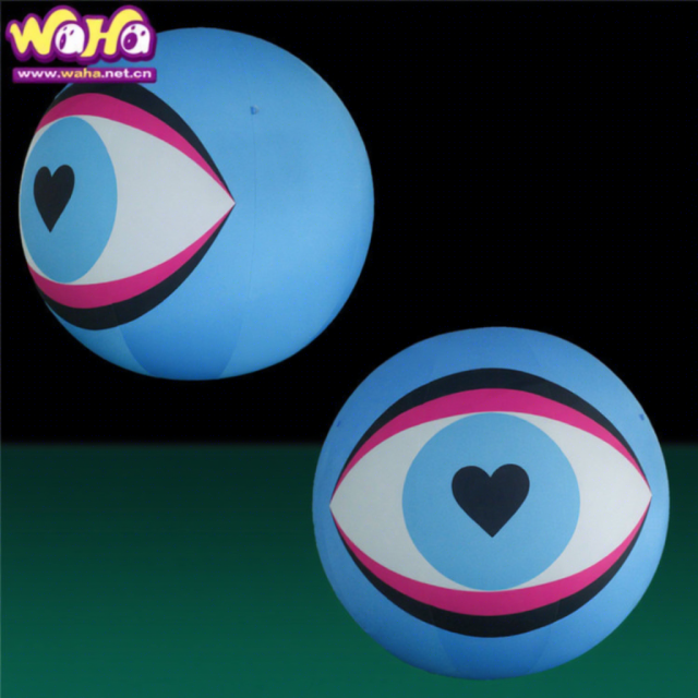Giant Eyeball Balloon Halloween Decoration Eyeball Lights