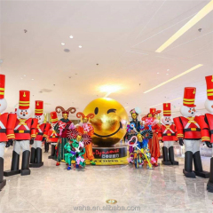 Party Event Amusement Square Theme Park Decoration Inflatable Moon Ball Advertising 3m CE Certified Indoor Outdoor