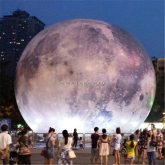 Party Event Amusement Square Theme Park Decoration Inflatable Moon Ball Advertising 3m CE Certified Indoor Outdoor