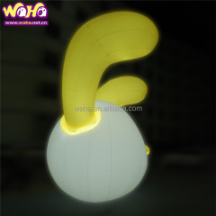 Inflatable Customized Spring Festival Inflatable Rabbit Animal Mascot for China New Year