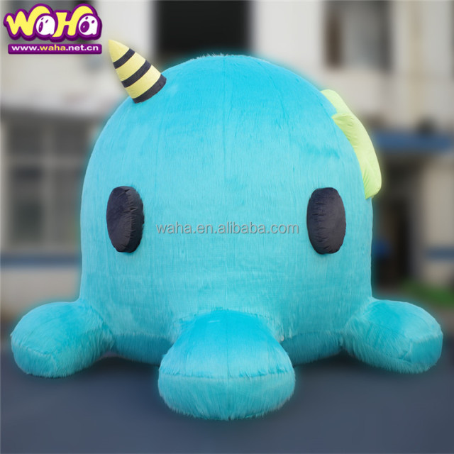 Factory Outlet Simulation Plants Decorative Inflatable Cartoon House Mushroom for Sale