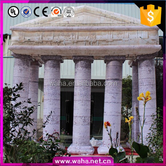 Outdoor Advertising Inflatable Tent 6x6.3m Oxford/PVC Material Built-In Fan 16 Colors for Stage Decoration&Commercial display & exhibition&Parade