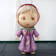 Custom-made Waha Brand Model Inflatable Girl Princess Walking Costume