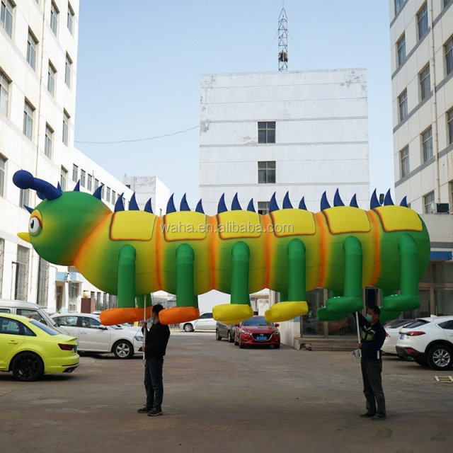 Custom Carnival Parade Giant Inflatable Worm Caterpillar Model