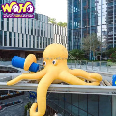 Amusement Park Inflatable Cartoon Candy Arches Advertising Archway with Digital Printing Customized Color & Size LED Lights