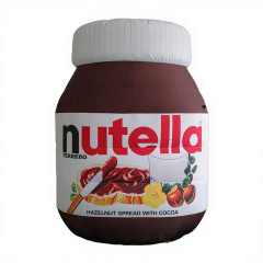 Most Popular Inflatable Nutella Jar Balloon with Digital Printing for Promotion PVC Material Customized Color