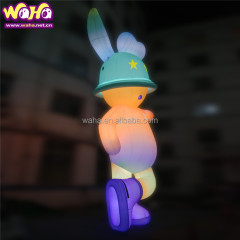 Inflatable Customized Spring Festival Inflatable Rabbit Animal Mascot for China New Year