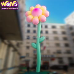 Custom Logo Outdoor Promotion Display Giant Inflatable Flowers Inflatable Open and Close Flower Model