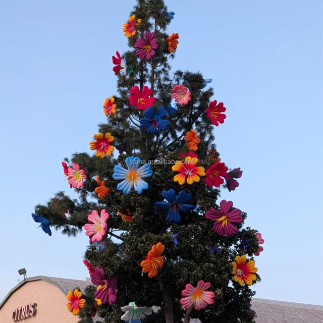 Inflatable Flower Balloon Custom Design Decorative Giant Advertising Inflatable Flowers for Shopping Mall Decoration