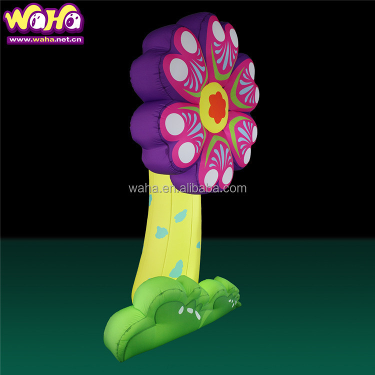 Cheap Yard Decoration Inflatable Flowers for Event Advertising