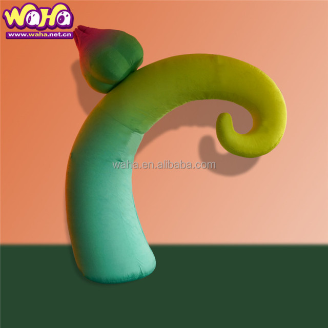 Party Event Inflatable Flower Cane Vine for Alice in Wonderland Decorations