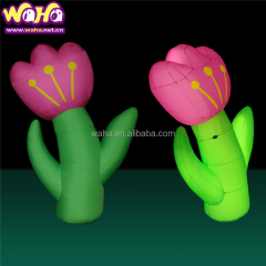 Event Cloud Inflatable PVC Cloud With Giant LED Light Bright Outdoor Inflatable Decoration Model With Blower Accessory