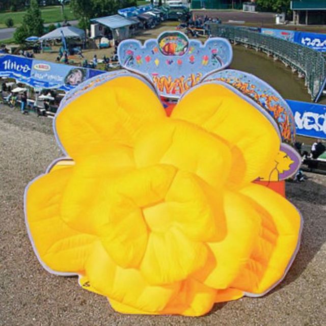 Inflatable Flower Tall Flower Stand Wedding Decoration