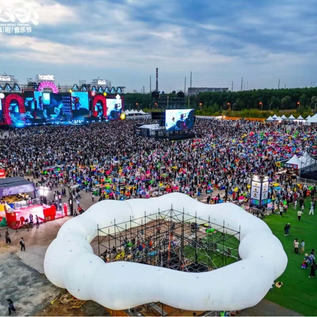 Inflatable Halloween Pumpkin Balloon with Digital Printing Customized Color LED Lights 8-10ft Size