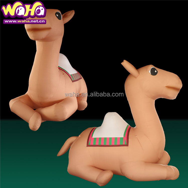 Giant White Rabbit Advertising Inflatable Oxford Material Balloon Model with Complementary Blower Ground Accessory Included