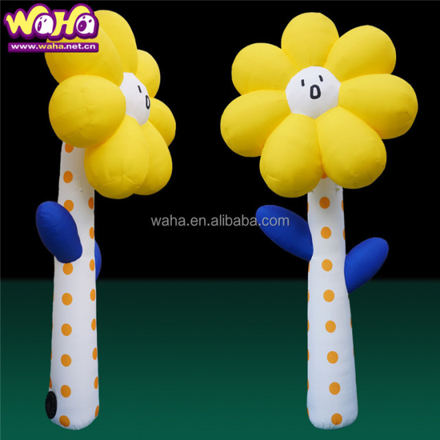 High Quality Commercial Color Led Giant Inflatable Flower Decoration Inflatable Led Flower