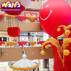 Inflatable Giant Yellow Duck Design for Shopping Mall Decoration
