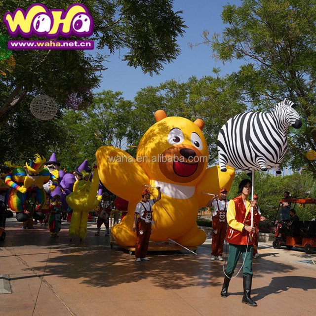 Advertising Inflatables Cartoon Bear Costume Club Inflatable Bear Costume for Party Supplies