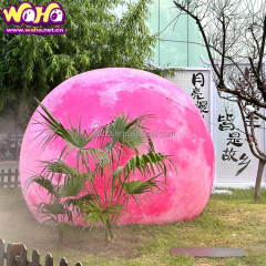 Inflatable PVC LED Hot Air Balloon Large Customizable Size Full-Size Decoration Object