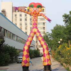 Clown Inflatable Air Dancer Advertising Man with Oxford Cloth 16 Colors Indoor/Outdoor Use