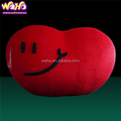 Large Inflatable Red Heart Balloon for Outdoor Exhibition