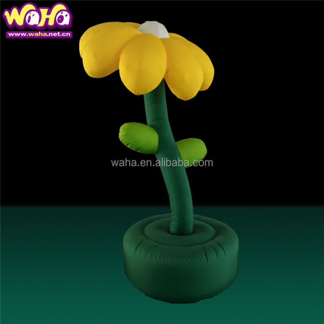 Artifical Decorations Lighting Inflatable Hanging Flower Event Decoration