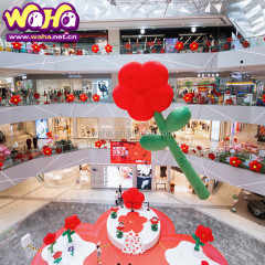 Inflatable Flower Tall Flower Stand Wedding Decoration