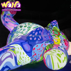 Colorful Printing Inflatable Cat Cartoon for Outdoor Advertising