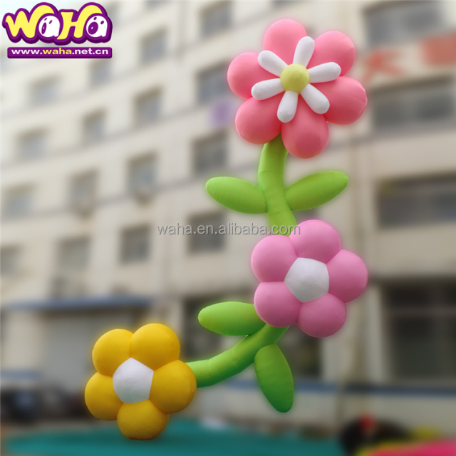 Inflatable Led Decoration Inflatable Panda Mascot Decoration for Parks