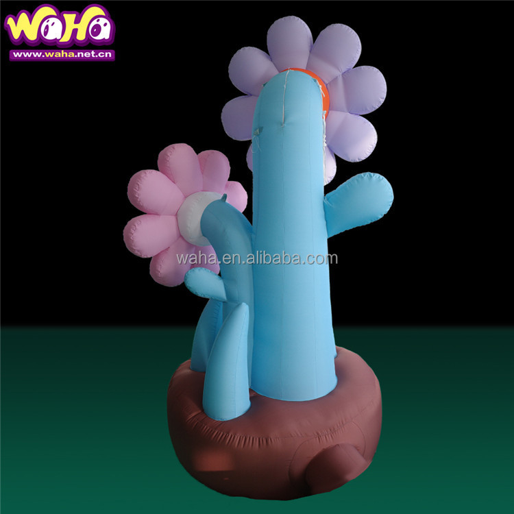 Cheap Yard Decoration Inflatable Flowers for Event Advertising