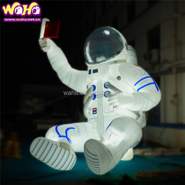 Popular Advertising Inflatable Astronaut Model for Space Theme Show Event Decoration