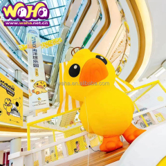 Inflatable Giant Yellow Duck Design for Shopping Mall Decoration