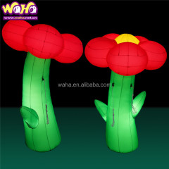 High Quality Commercial Color Led Giant Inflatable Flower Decoration Inflatable Led Flower