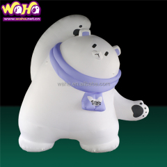Led Polar Bear Inflatable Polar Bear Lighted Outdoor Christmas Polar Bear