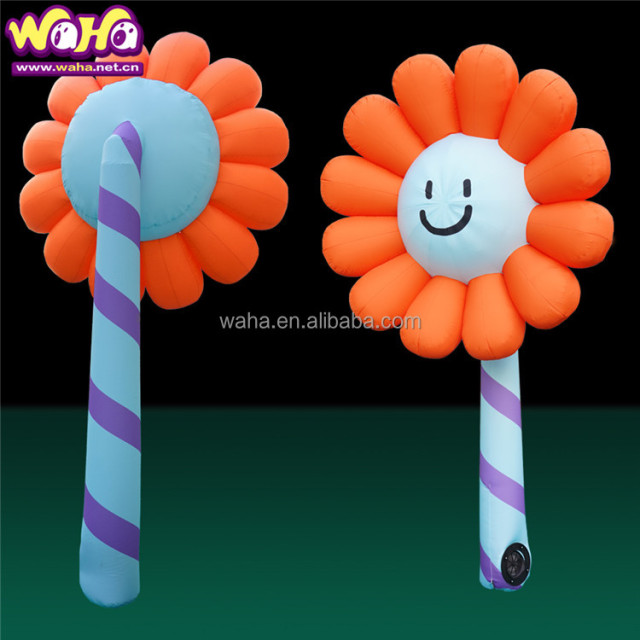 High Quality Commercial Color Led Giant Inflatable Flower Decoration Inflatable Led Flower