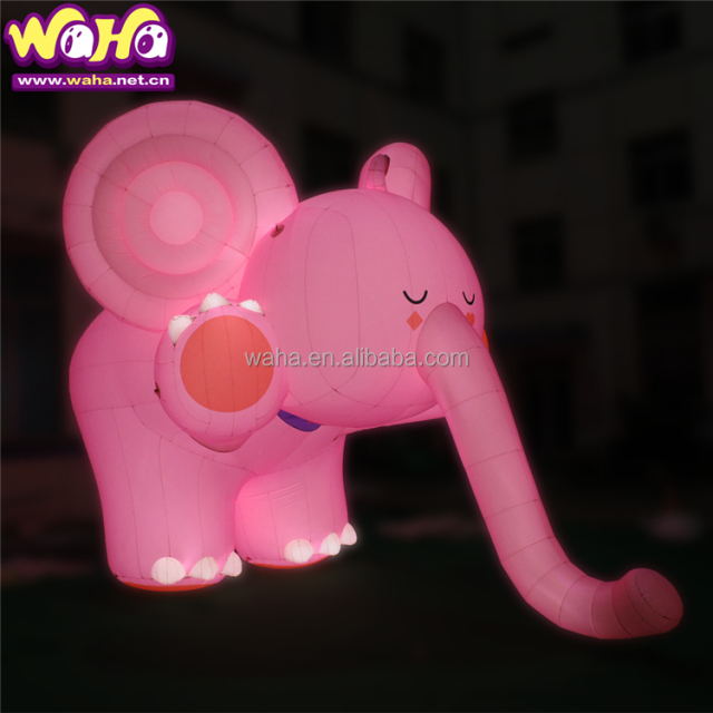 Giant Easter Decoration Inflatable Bunny With MoonCake