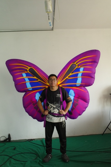 Giant Inflatable Frankenstein Puppeteer Costume, Durable Halloween Advertising Inflatable for Event