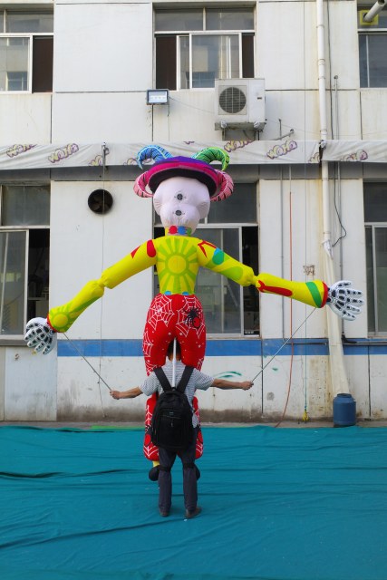 Professional Inflatable Sugar Skull Parade Puppet, Premium Advertising Inflatable for Event & Promotion