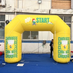 Professional Export Manufacturer Advertising Running Events Custom Logo Printing Arch Gate Inflatable Race Arch