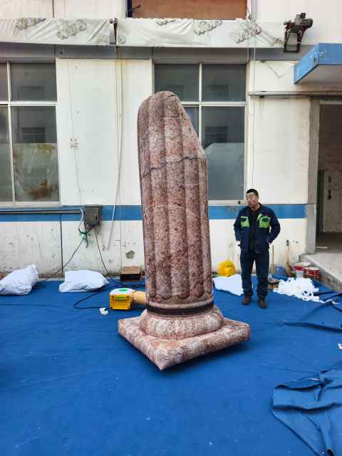 Custom Inflatable Mossy Stone Egg Costume for Adult, Realistic Rock  Mascot for Event Decoration