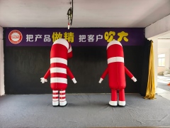 Giant Inflatable Lollipop & Candy Cane Puppeteer Costume for Commercial Display & Exhibition, Durable Advertising Inflatable