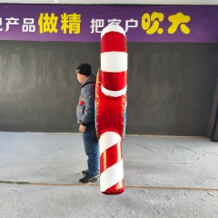 Giant Inflatable Lollipop & Candy Cane Puppeteer Costume for Commercial Display & Exhibition, Durable Advertising Inflatable