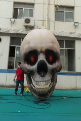 Customized Inflatable Sugar Skull Model, Blow up Advertising Inflatable for Commercial Decoration & Show
