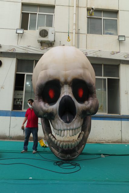 Customized Inflatable Sugar Skull Model, Blow up Advertising Inflatable for Commercial Decoration & Show